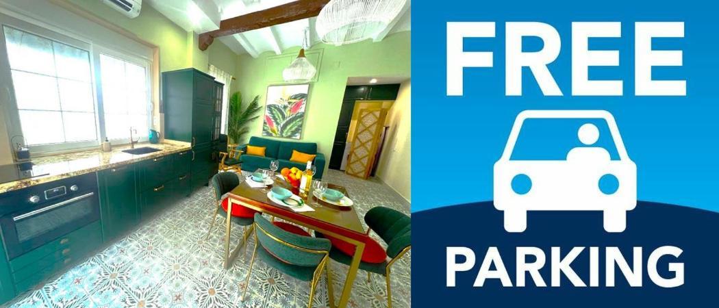 Esmeralda Apartment With Free Private Underground Parking バレンシア エクステリア 写真